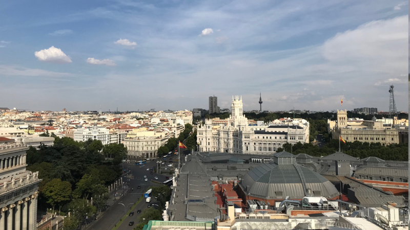 Madrid y la vida Española